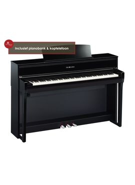 Yamaha Clavinova CLP775PE zwart hoogglans pakket