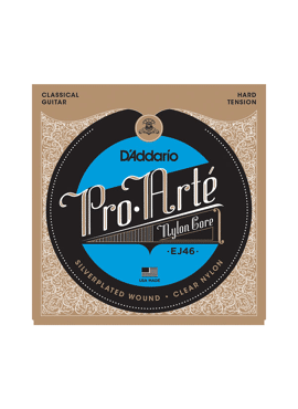 D'Addario EJ46 Pro-Arte Nylon Classical Guitar Strings Hard Tension set