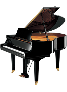 Yamaha GC1 zwart hoogglans TransAcoustic
