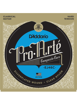 D'Addario EJ46C Pro-Arte Composite Classical Guitar Strings Hard Tension set
