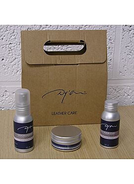 Leather care set Dy'on (soap/oil/balm 50ml each)