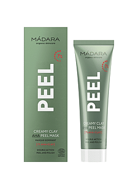 Madara PEEL Creamy Clay AHA Peel Mask, 60ml 