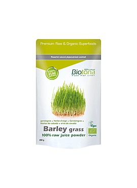 Biotona Barley grass 100% raw juice powder bio 150g