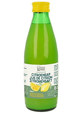 Amanprana 100% Zuiver Citroensap bio 250ml