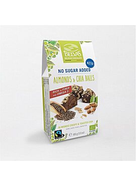 Belvas almonds & chia balls  (keto - zonder toegevoegde suiker) 100g