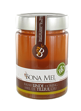 Bona Mel Linde honing rauw bio 450g