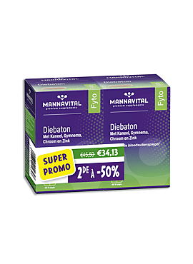 Mannavital Diebaton DUO-pack 2 x 60 v-caps 