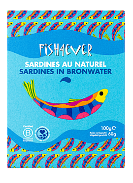 Sardines in bronwater 100g