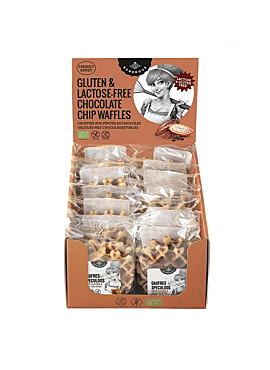 Generous Lactose- & Glutenvrije wafels chocolade bio 60g