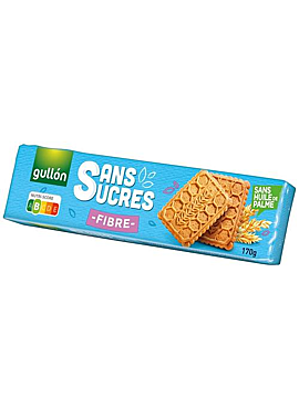 Gullon Suikervrije vezelkoekjes 170g