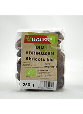 Abrikozen bio  Hygiëna 250g