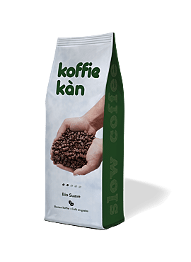 Koffie Kan Suave koffiebonen bio 250g