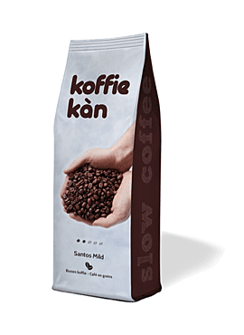 Koffie Kan Santos Mild Bonen 250g