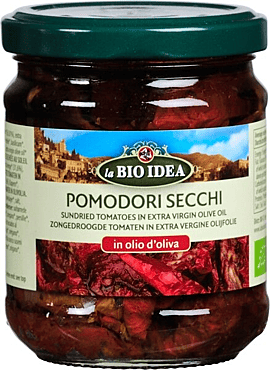 LBI Zongedroogde tomaten in olijfolie bio 190g