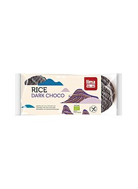 Lima Rijstwafels choco fondant glutenvrij bio 100g