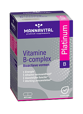 Mannavital Vitamine B-complex 60 v-caps