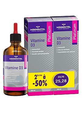 Mannavital Vitamine D3 druppels PROMO DUO 