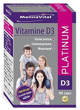 Vitamine D3 Platinum 90 caps