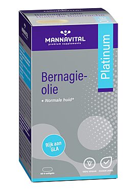 Mannavital Bernagie olie 60 v-softgels