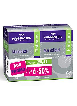 Mariadistel Platinum duopack 2*60vcp