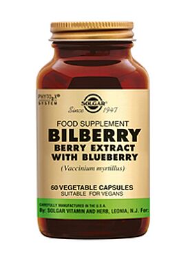 Bilberry Berry Extract 60 vcps