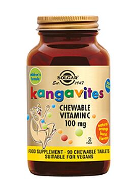 Kangavites Chewable Vitamin C 100 mg 90 kauwtbl