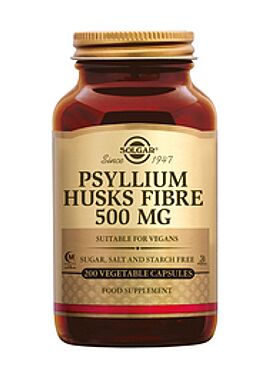 Psyllium Husks Fibre 500 mg 200 vcps