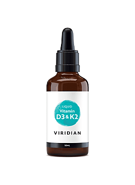 Viridian Liquid Vitamin D3 & K2 50ml