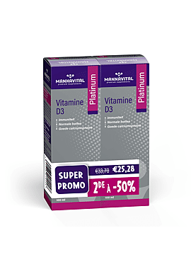 Mannavital Vitamine D3 druppels PROMO DUO 
