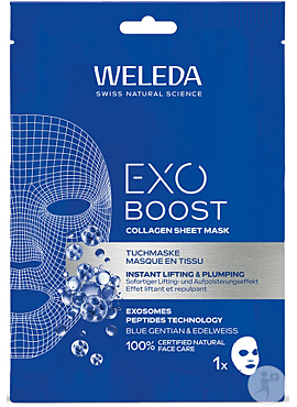 Weleda Exo Boost Collagen Sheet Mask 20ml