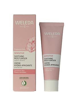Weleda Gezichtscreme sensitive hydraterend 30ml