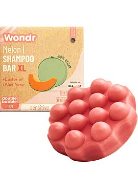 Wondr Melon shampoo bar hydraterend sensitive XL 110g