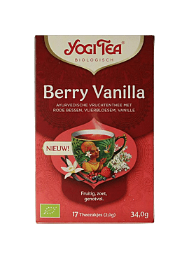 YogiTea Berry Vanilla 17b