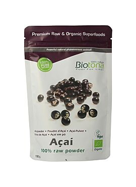 Biotona Açai 100% raw powder bio 200g