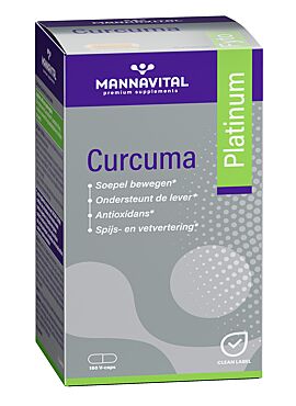 Mannavital Curcuma Platinum 180cps