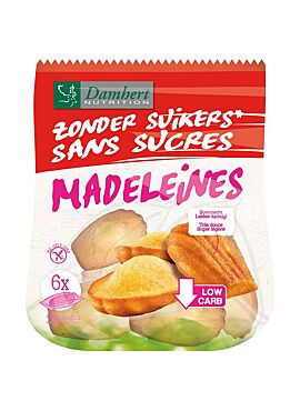 Madeleines zonder suiker 150gr