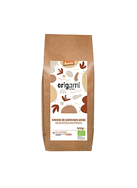 Origami Grijs Volkoren Boekweitmeel bio 500g