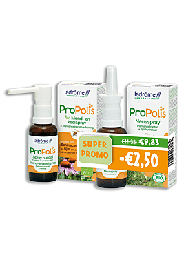 Ladrome Propolis DUO neus- & keelspray
