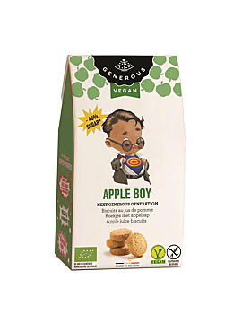 Generous Apple boy glutenvrije koekjes met appelsap (vegan) bio 100g