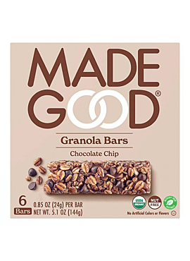 Made Good Granola Bars Chocolate Chips Glutenvrij bio 6x24g