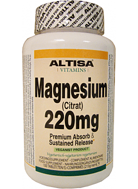 Magnesium Citraat 220mg 100tbl