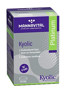 Kyolic Platinum gefermenteerde knoflook 60vcps