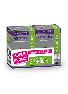 Astaxanthine Platinum 2e aan -50%