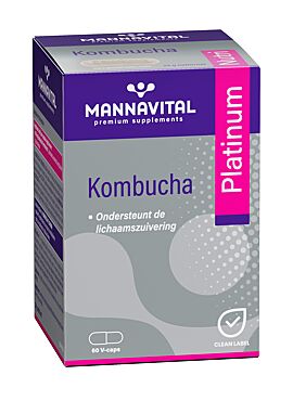 Mannavital Kombucha platinum 60 v-caps