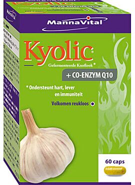 Kyolic gefermenteerde knoflook + Q10 60 caps