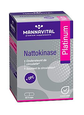 Nattokinase platinum + OPC 90 v-caps