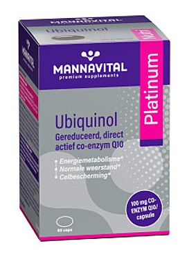 Ubiquinol Platinum Q10 100mg 60cps