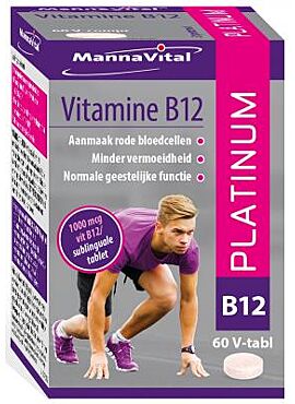 Vitamine B12 Platinum 60 V-tabl