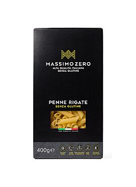 Massimo Zero pasta Pipe Rigate glutenvrij 400g