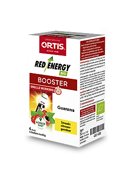 Red Energy citroen/gember bio booster 4*15ml